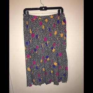 Vintage pleated skirt